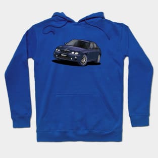 Royal Blue MG ZT Car Hoodie